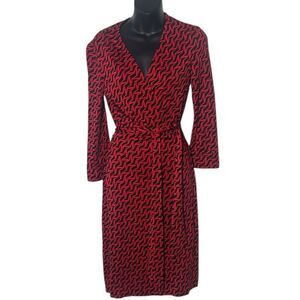 Diane von furstenberg women’s vintage true wrap dress patterned Whimsigoth